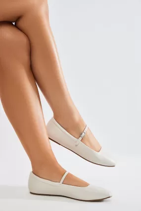 Faded Love Flats - Off White