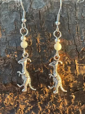 Hadrosaurus Earrings